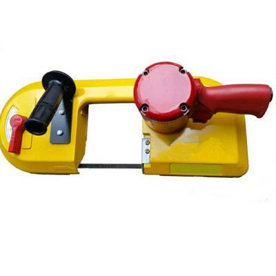 高效可靠的矿山切割利器 天德立FDJ-120煤矿钢管切割气动带锯